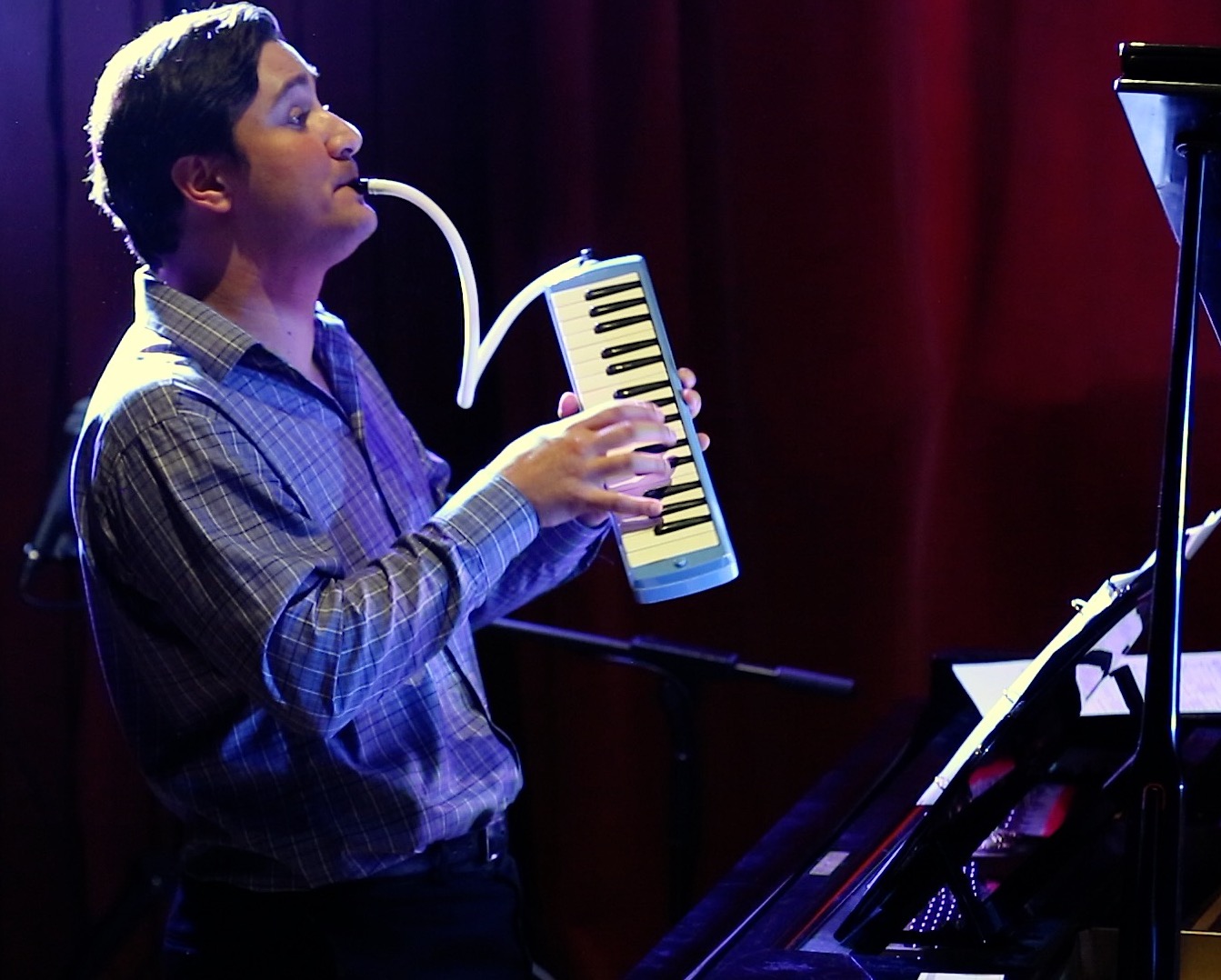 Denis Playing Melodica